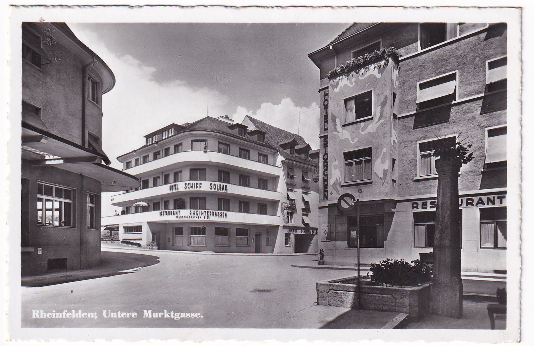 Cartes postales: Rheinfelden;  Untere Marktgasse – D'occasion à Cormoret par Pascalll2001