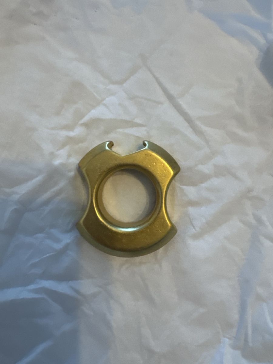 Ringe: Massiver Messing Ring goldfarben EDC Gadget – Neu (gemäss Beschreibung) aus Au/Zh von BuwBuw94