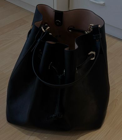 H&M Handtasche, schwarz