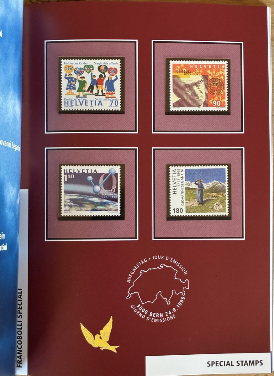 Tutti i francobolli: Jahrbuch 1999 postfrisch – Nuovo (secondo la descrizione) da Winterthur venduto da JayJays333 6