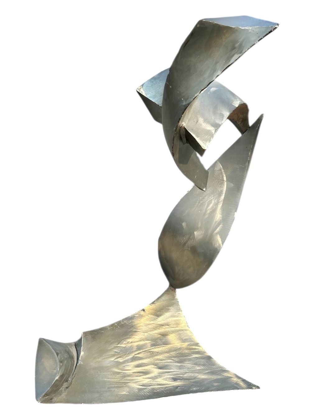 Skulpturen & Statuen: Sculpture abstraite en métal. Signée "MoL" – Gebraucht aus Morges von deco.vintage 5