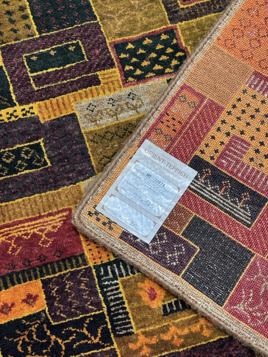 Teppiche: Gabbeh Patchwork-Design, warmer Look – Neu (gemäss Beschreibung) aus Liestal von galerie_nategh 7