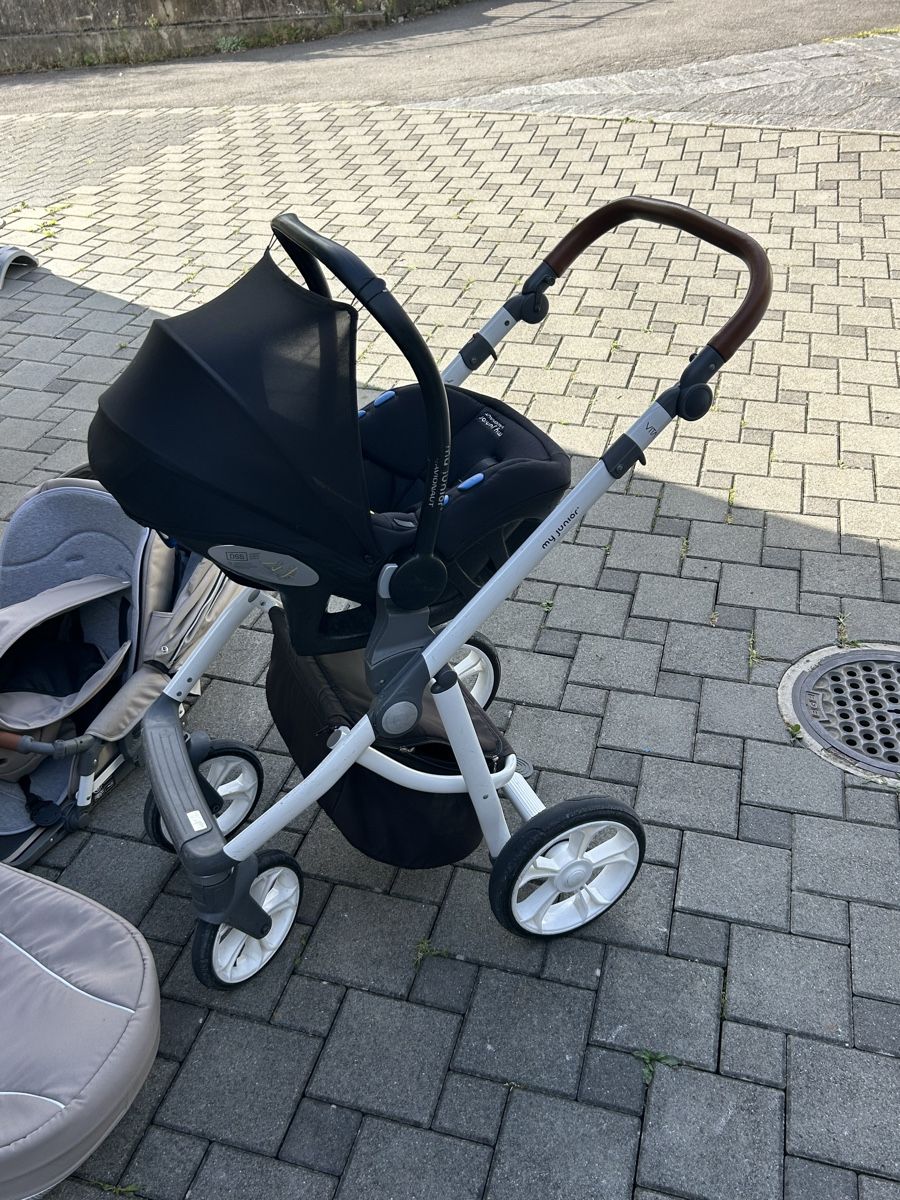 Carrozzine: My Junior Kinderwagen 3-in-1 Komplettset – Usato da Uttigen venduto da Dennisblock1 4