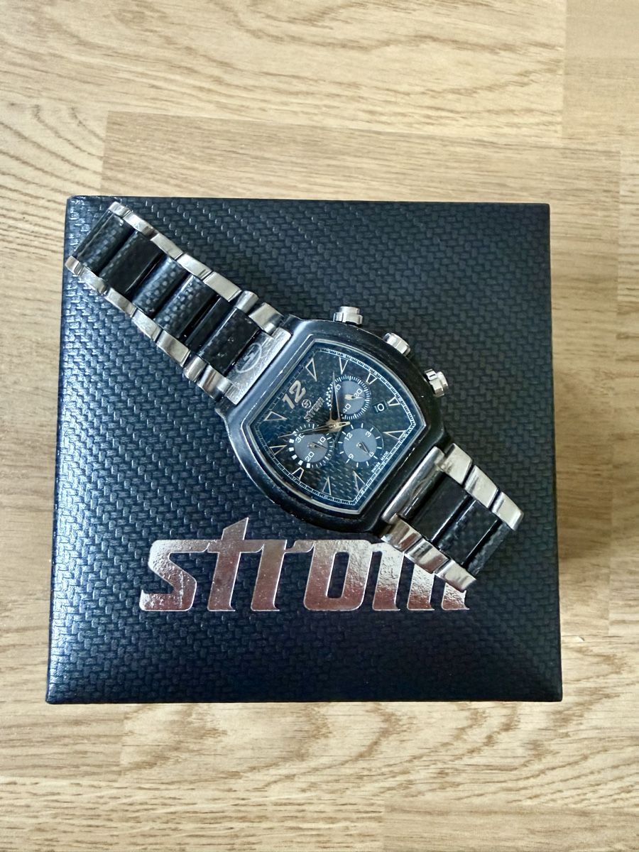 Orologi: Daniel Strom Cruiser Chronograph Quarz - Carbon Spezialanf – Usato da Gersau venduto da M_A_C_o_n_e