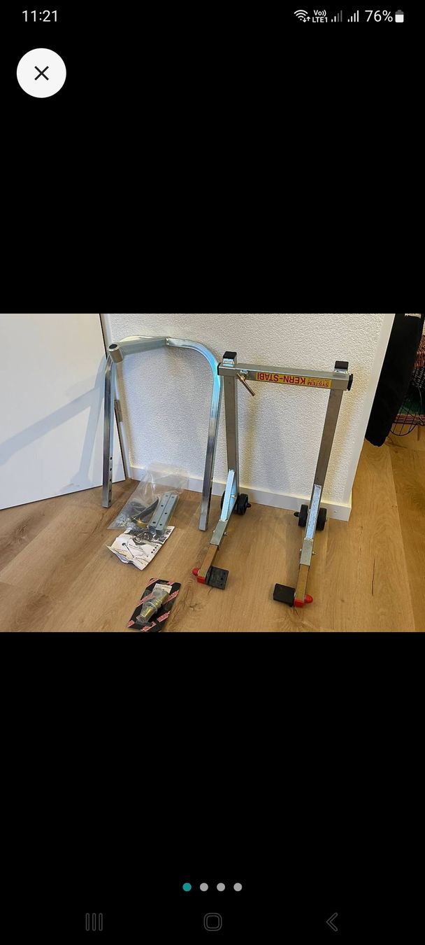 Kern Stander: Motorrad Montageständer/Motorradheber – Usato da Subingen venduto da woodglue