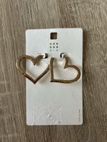 Ohrringe Gold Herzform NEU & Trendig 💖