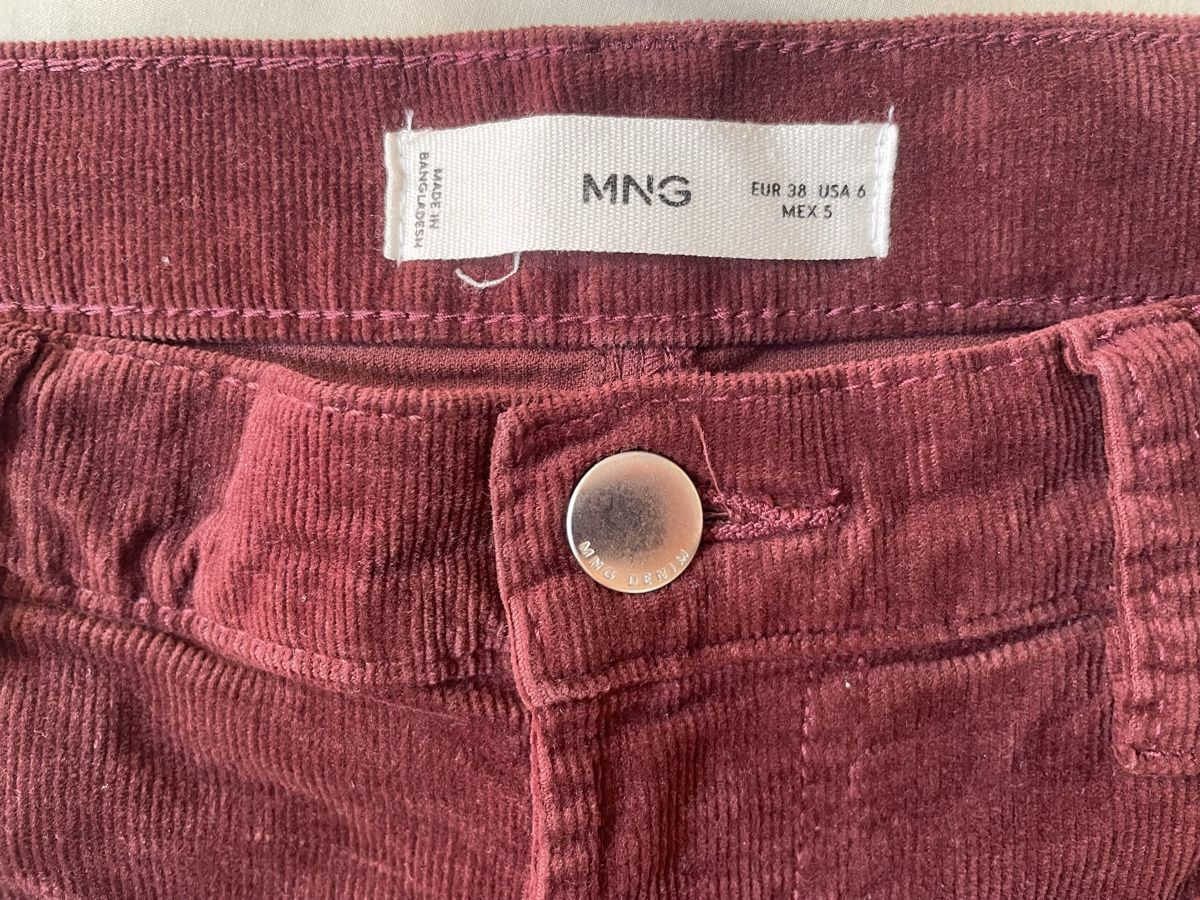 Mango Pantaloni: Mango Cordhose Braun – Nuovo (secondo la descrizione) da Künten venduto da st3_T 3