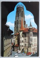 Fribourg, Schweizerhalle et la Cathédrale