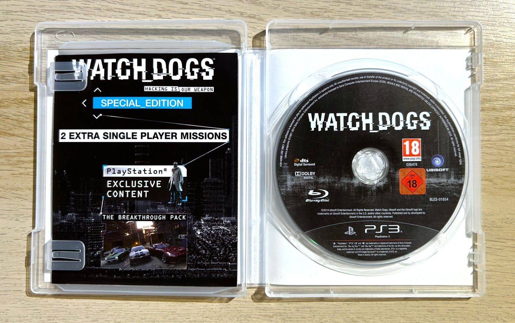 Sony Giochi: Watch Dogs Special Edition PS3 – Usato da St. Gallen venduto da Alpine.Arcade 2