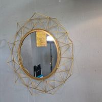 Designerspiegel Wandspiegel mit Metalldesign Wall MIrror