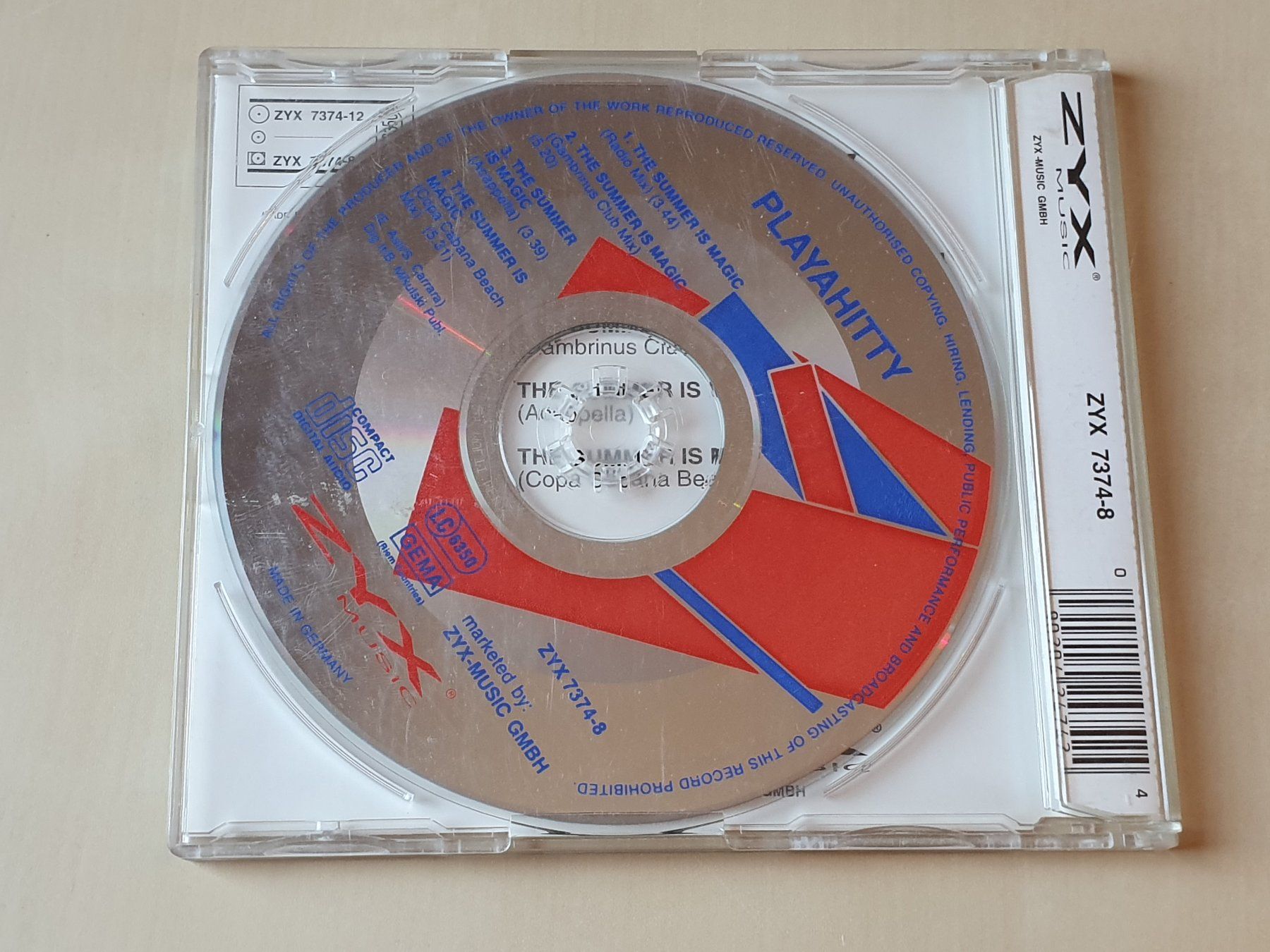 CD: Playahitty The Summer is Magic – Usato da Stansstad venduto da collectorsshop 1