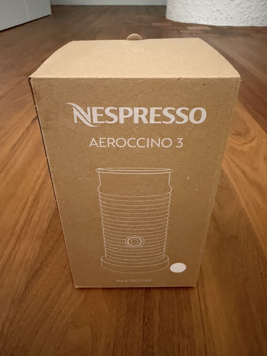 Nespresso Kaffeemaschinen & Espressomaschinen: Nespresso Aeroccino 3  – Neu und originalverpackt aus Würenlos von SanMan_Garage