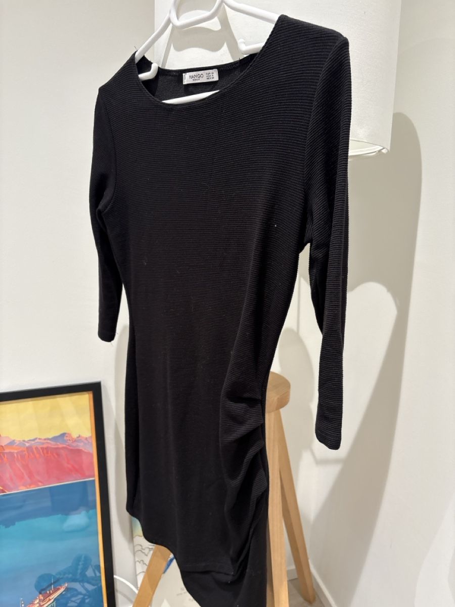 Mango Kleider: Robe noire moulante Mango – Gebraucht aus Zürich von col_w79f 2