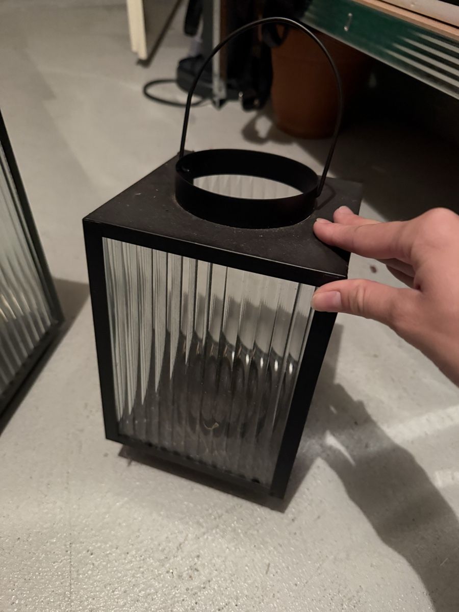 Laternen: Zwei grosse Windlichter – Gebraucht aus Mörschwil von Seegurke18 3