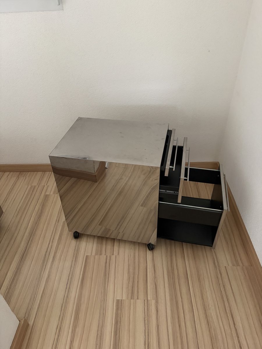 Ikea Banconi: Rollcontainer Metall Silber 2 Stck. gebrauchter Zustand – Usato da Burgdorf venduto da idefix69 1