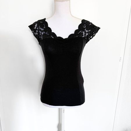 MORGAN Top Pull Noir - Taille S