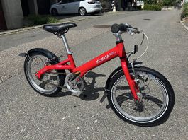 Kindervelo Kokua LIKEABIKE 16 Zoll rot