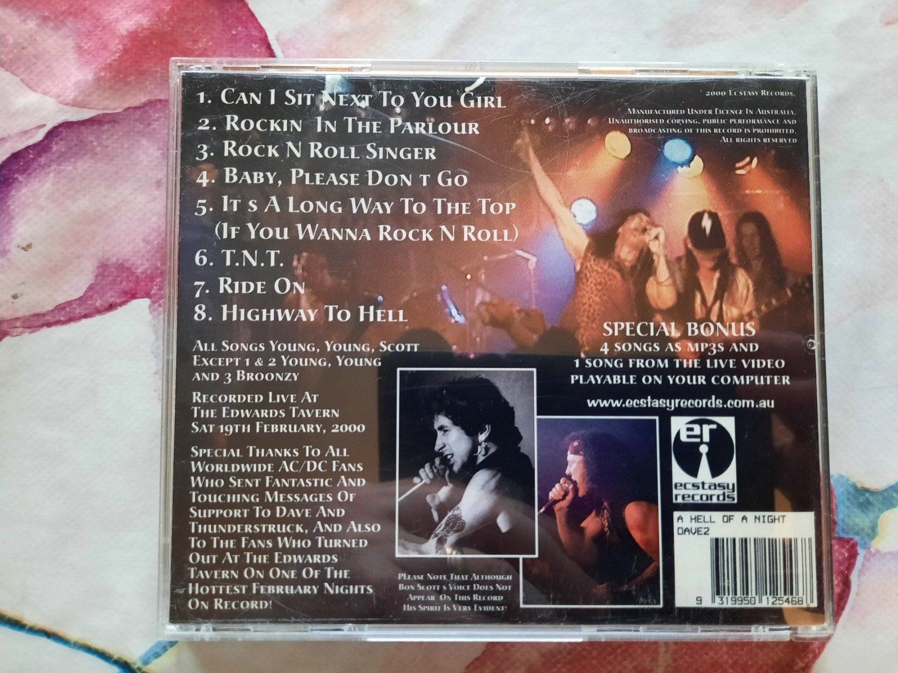 CDs: CD Dave Evans - a Hell of a night – D'occasion à Pully par bro_n52j 3