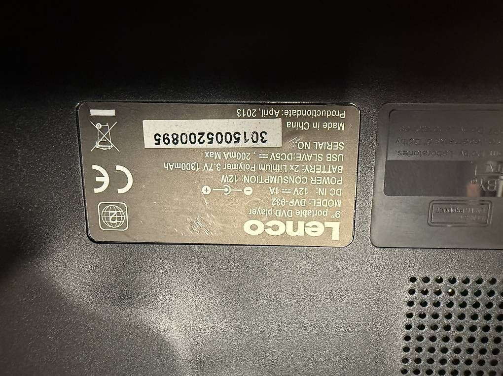 Lettore multimediale portatile: tragbarer DVD-Player von Lenco – Usato da Balterswil venduto da Miami6 2