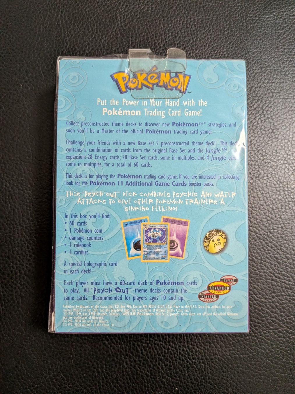 Pokémon Sammelbilder & Trading cards: 2000 Base Set 2: Psych Out Theme Deck SEALED Ab 1 – Gebraucht aus Paradiso von Pkmn10 1