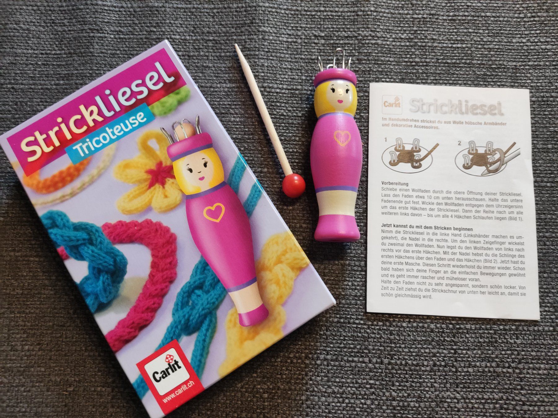Kit bricolage: Strickliesel aus Holz – Usato da Kriens venduto da rinzmann