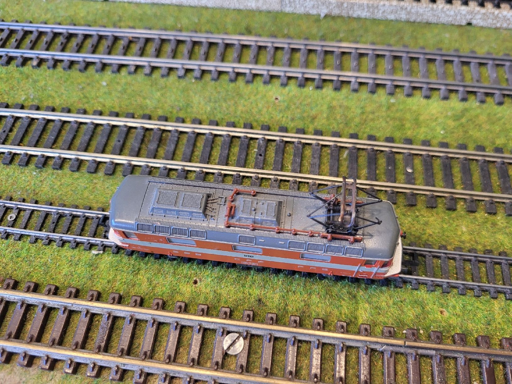 Trix Modellini di ferrovie: Mini Trix Re4/4 ll 11112 Analog Spur N – Usato da Pfäffikon SZ venduto da abschleppfahrzeug 2