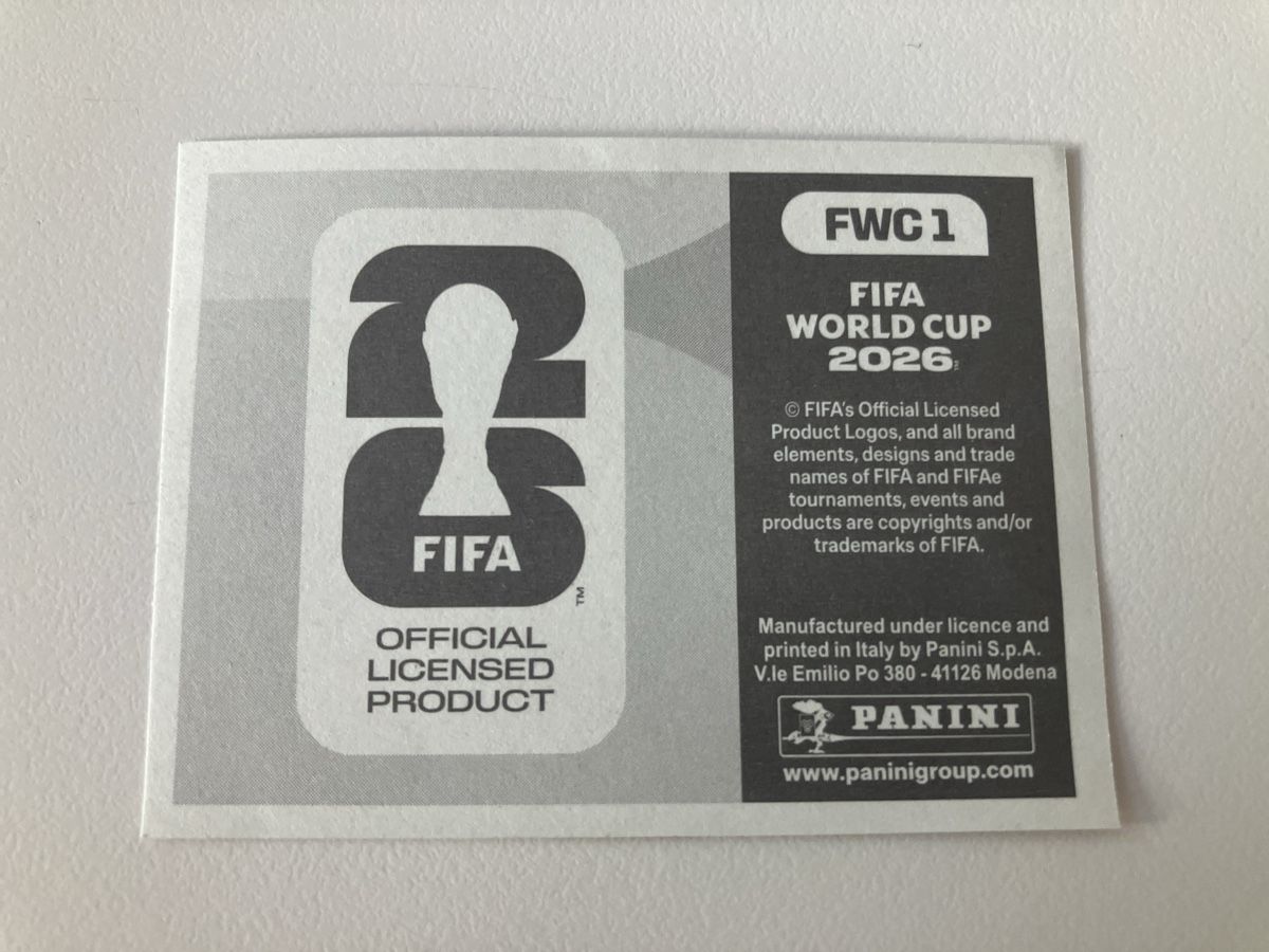 Panini WM 2026 Sticker FWC 1 Neu Zustand (Neu (gemäss Beschreibung)) in ...