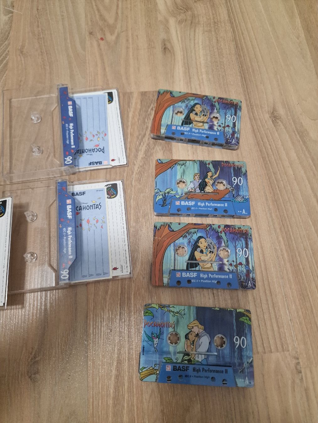 Musicassette: Cassette Pocahontas BASF 90 High Performance II  – Usato da La Chaux-de-Fonds venduto da Ric_m628