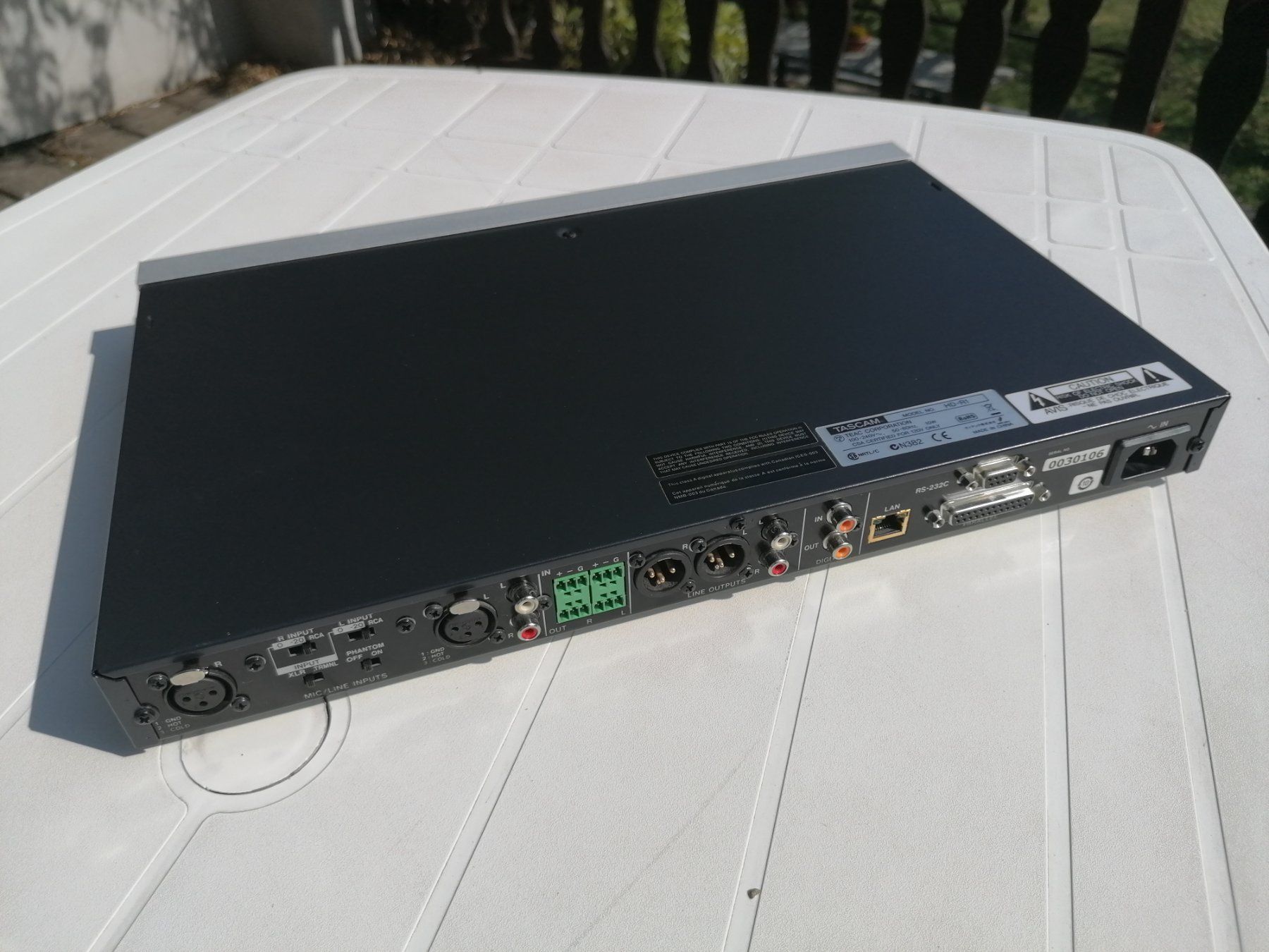 Tascam Registratori: Tascam HD-R1 Solid State Stereo Master Recorder Enregistreur – Usato da Pampigny venduto da edyschi 4