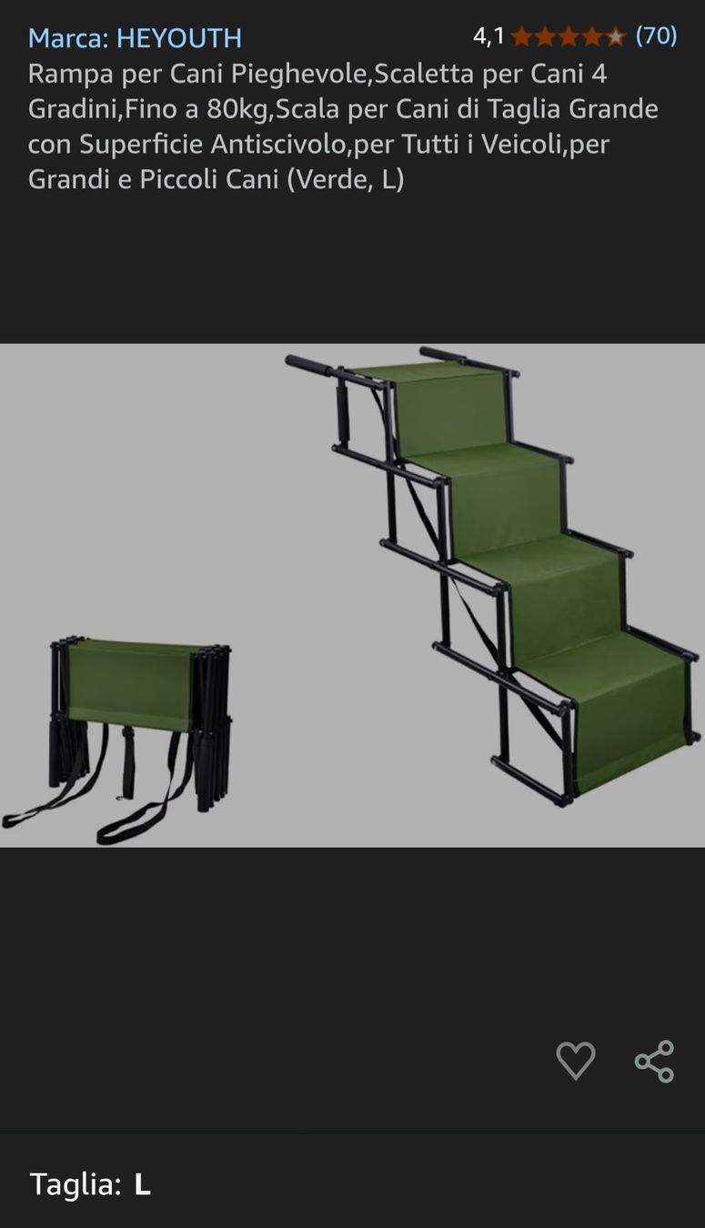Treppen: scala pieghevole per animali  – Gebraucht aus Giubiasco von A.B00 3