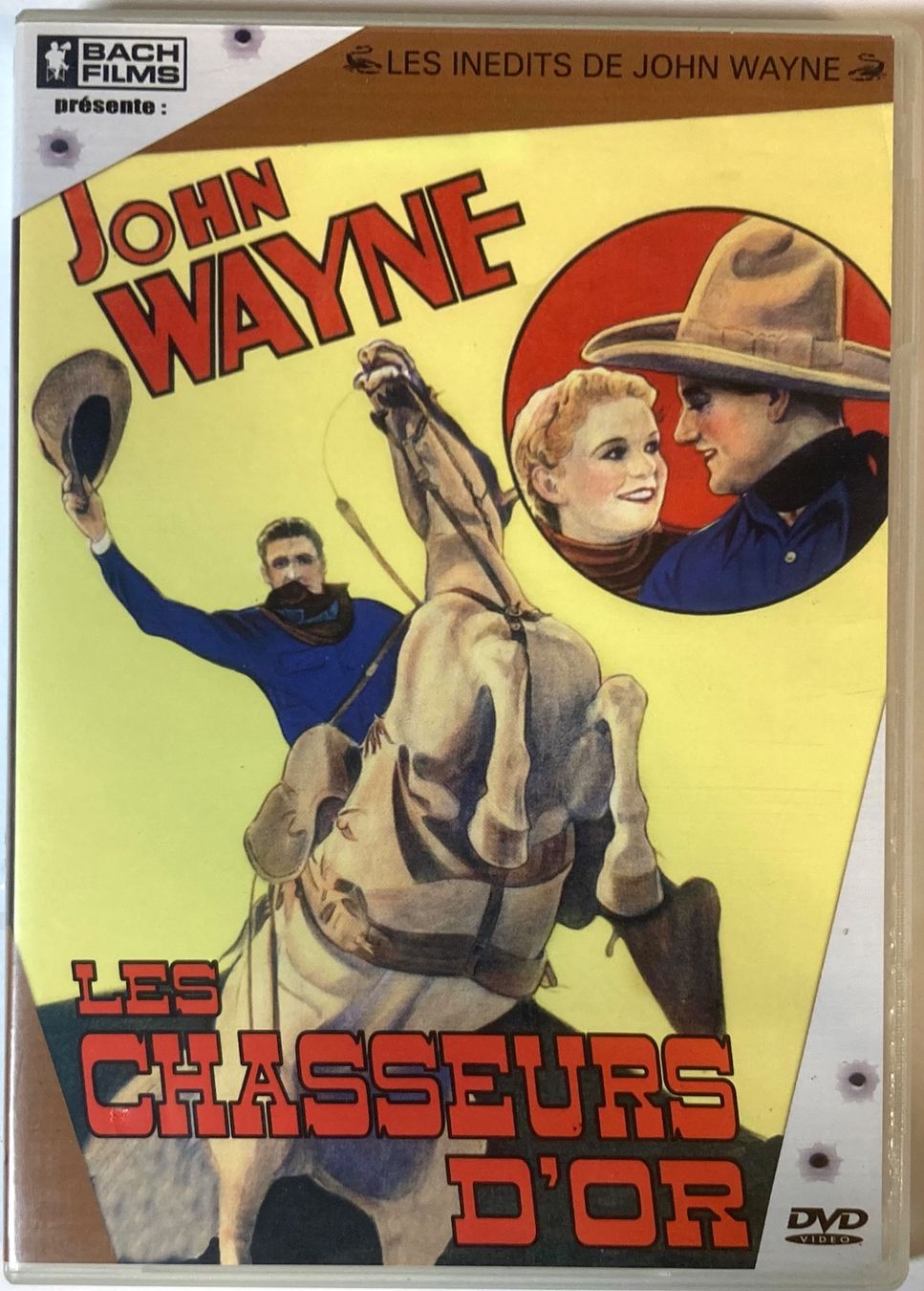 Tutti i DVDs: JOHN WAYNE - LES CHASSEURS D'OR – Usato da Poliez-Pittet venduto da Newtown-Records