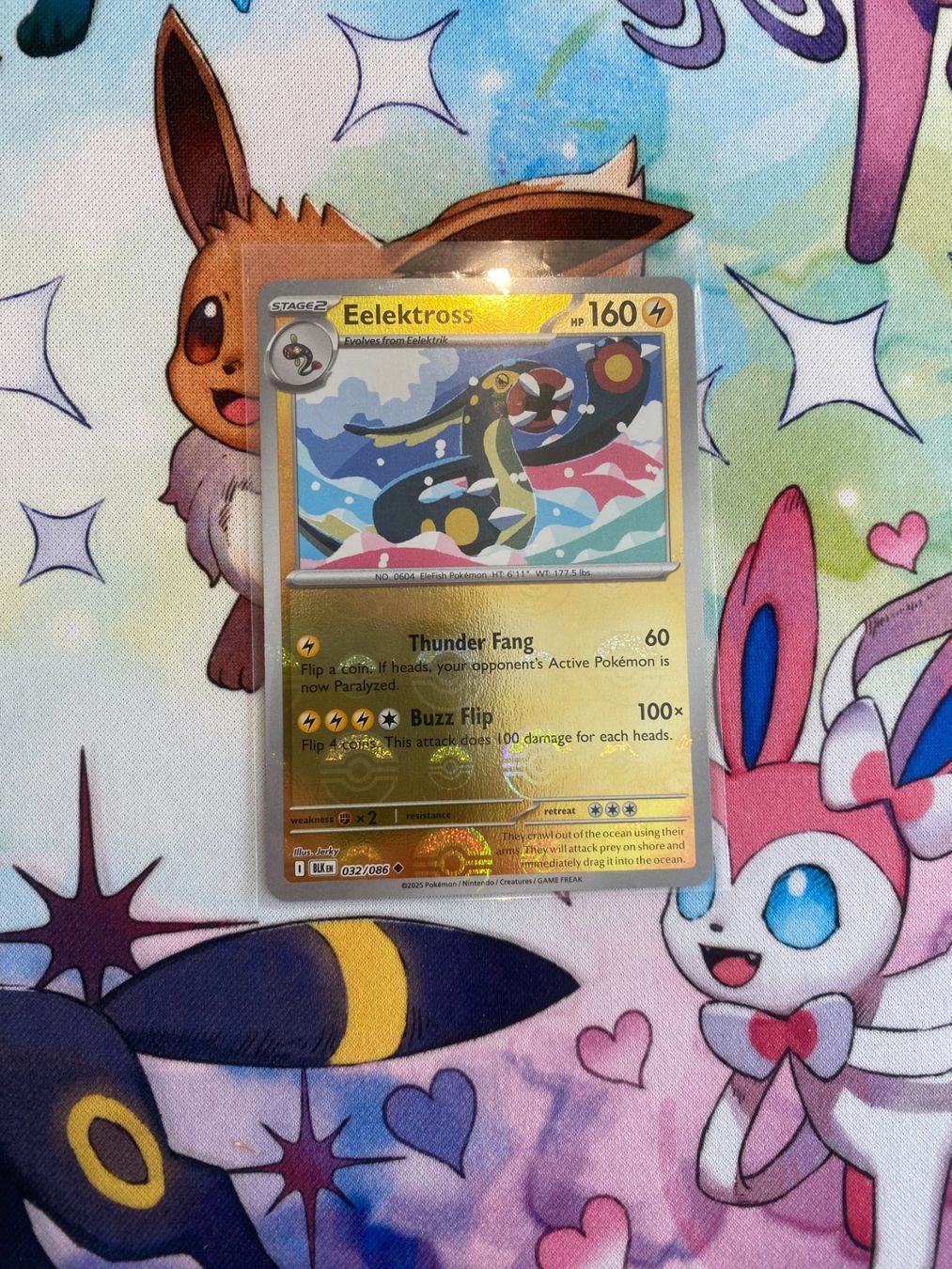 Pokémon Carte collezionabili: Pokemon Eelektross Pokeball 032/086 BLK – Usato da Grindelwald venduto da TSG-G-Town