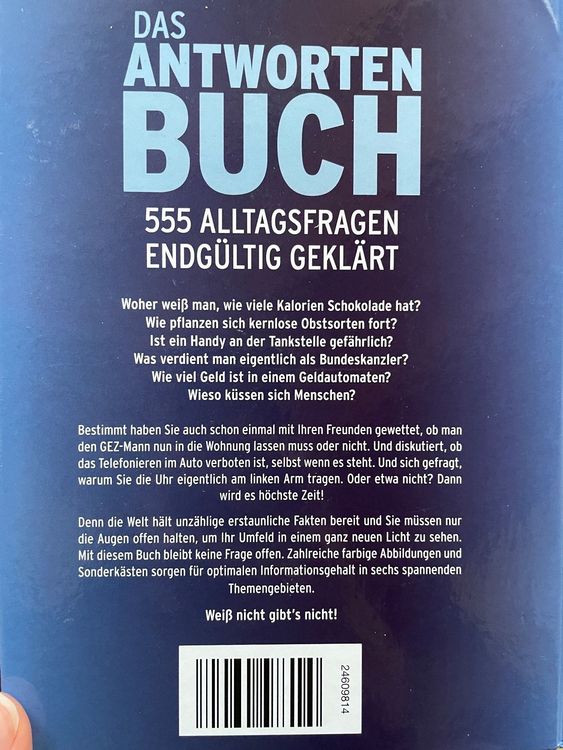 Das Antworten Buch 555 Alltagsfragen endgültig erklärt Kaufen auf Ricardo