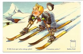 Minouvis No 93 - Safety first ! - Sicherheit bei Skifahren