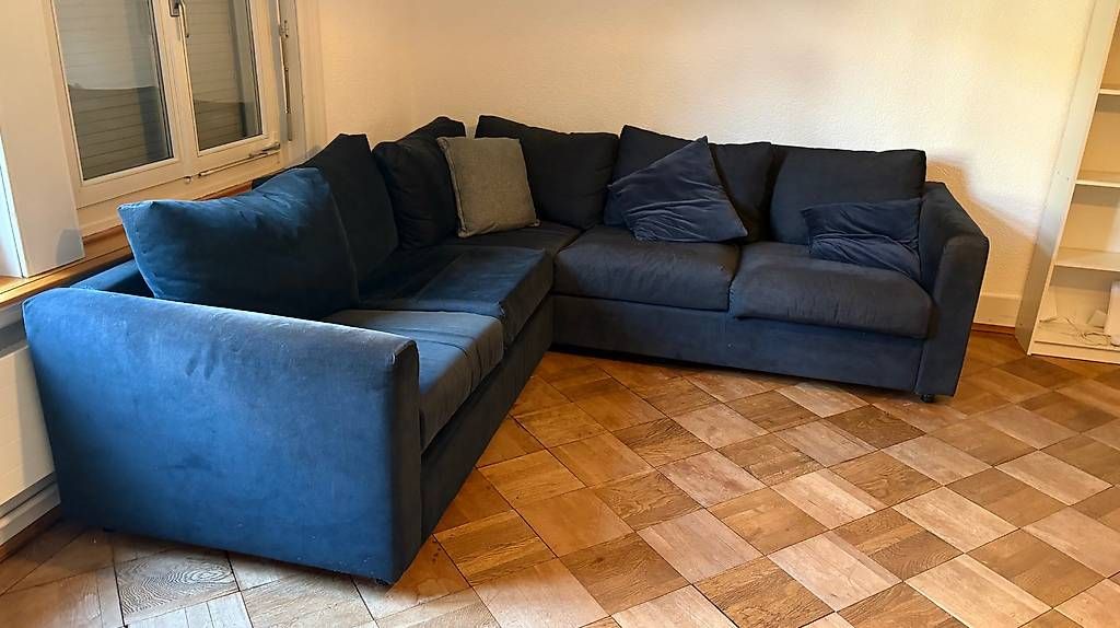 Sofas: Vimle Ikea Ecksofa in Dunkelblau – Gebraucht aus St. Gallen von GiuliaClaus 2
