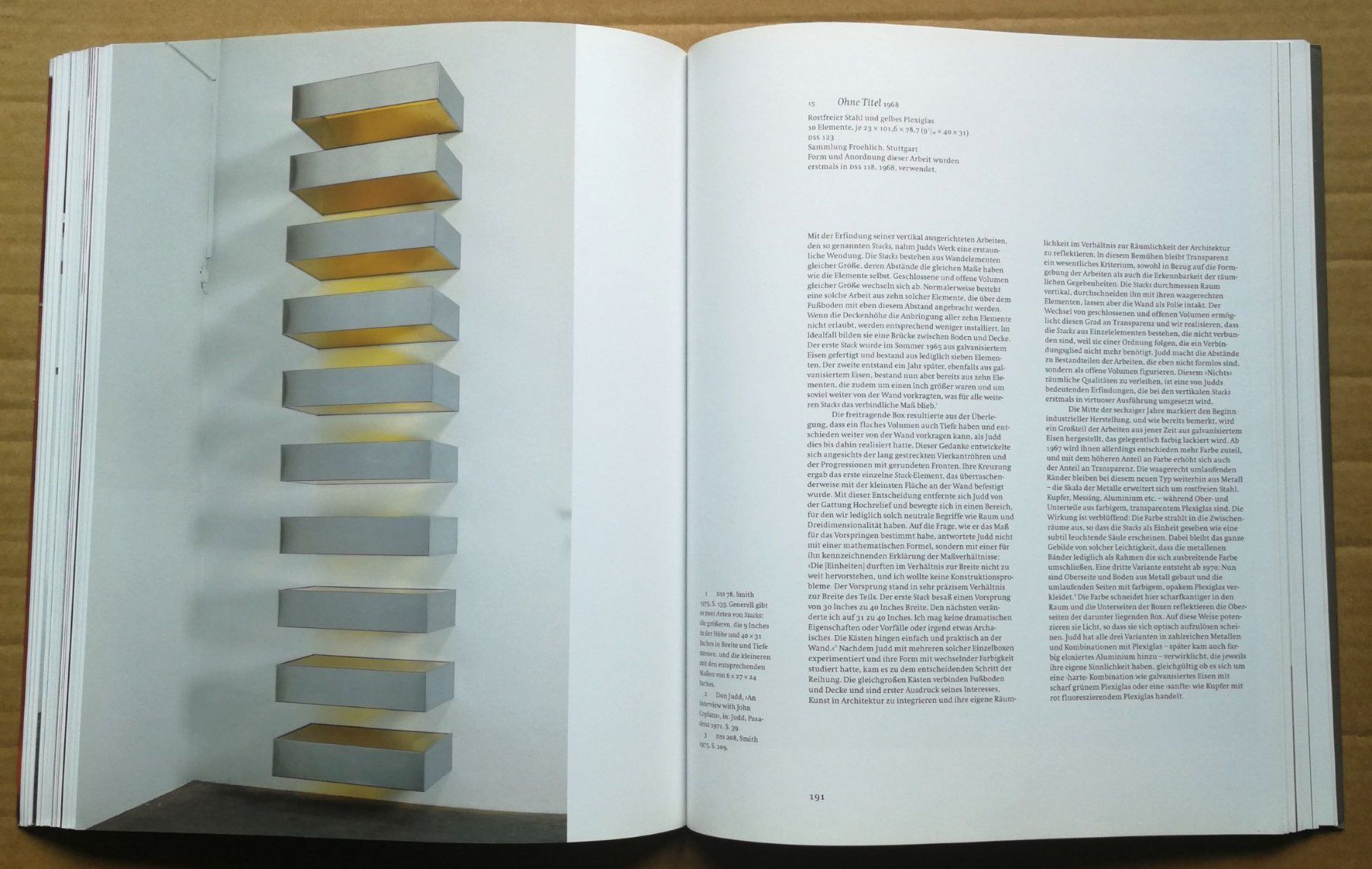 Libri: Kunstbuch Donal Judd – Usato da Goldau venduto da I_auktionator 6