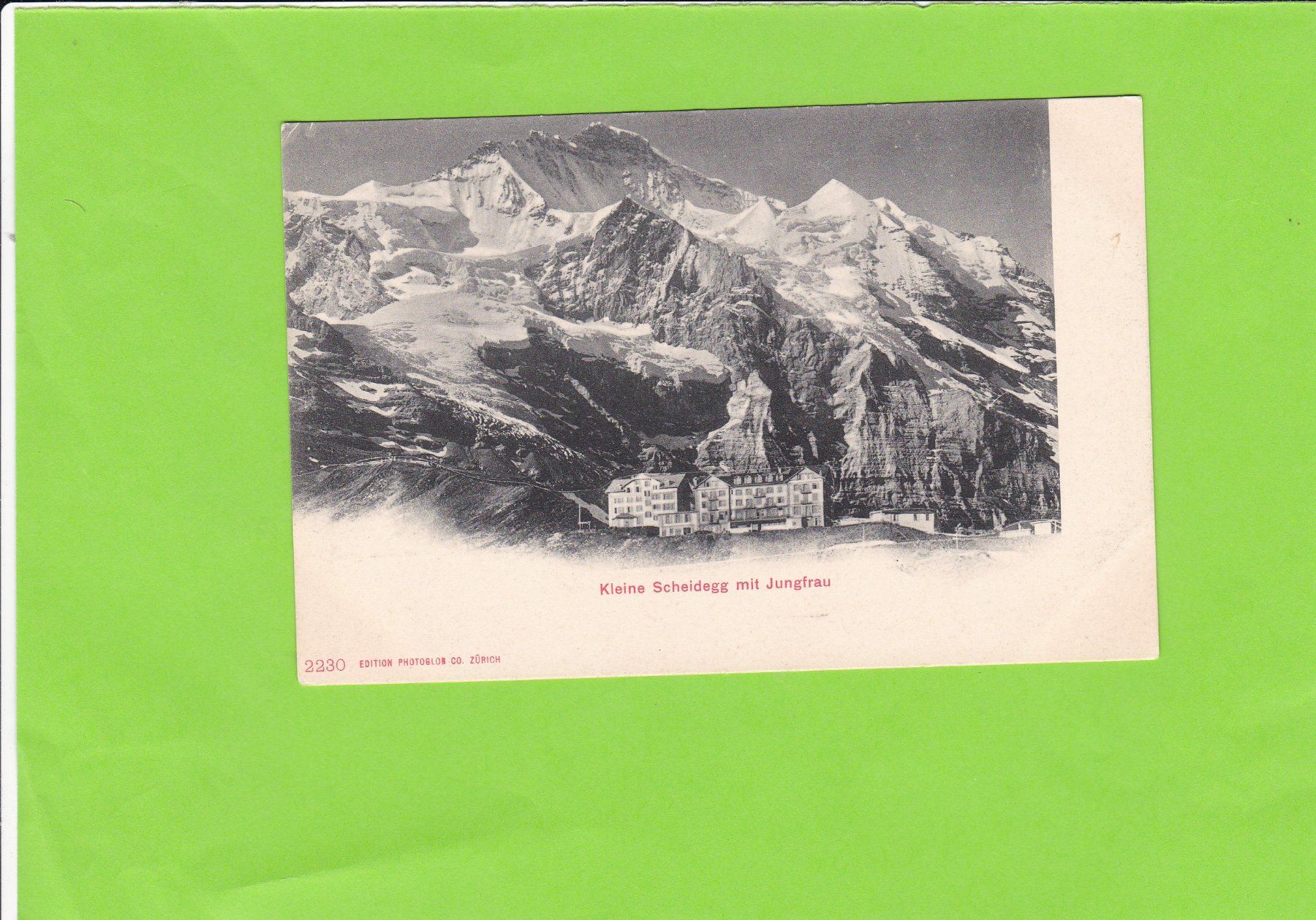 Cartes postales: Kleine Scheidegg – D'occasion à St. Peterzell par neckertal