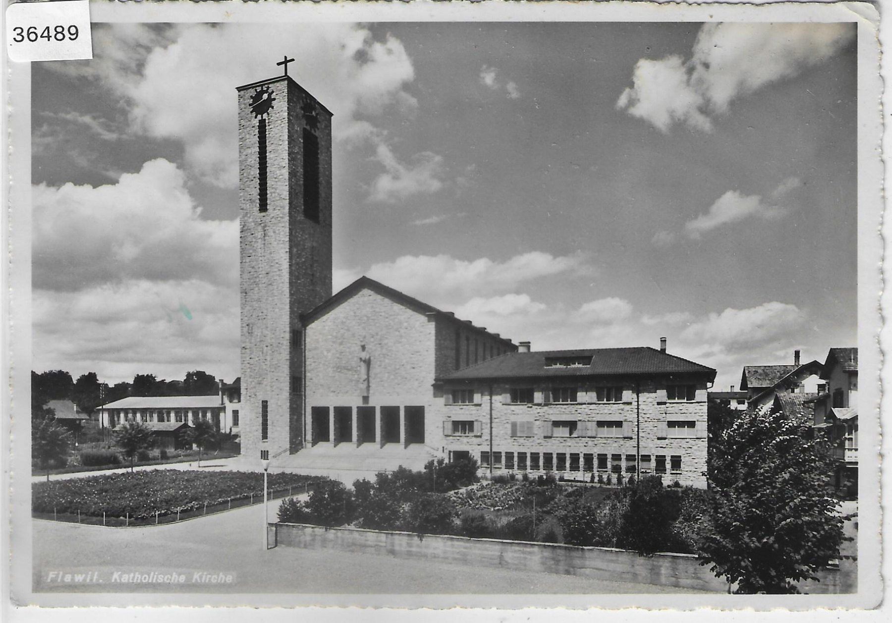 Cartoline postali: Flawil - Katholische Kirche – Usato da Ettingen venduto da Kartenplanet