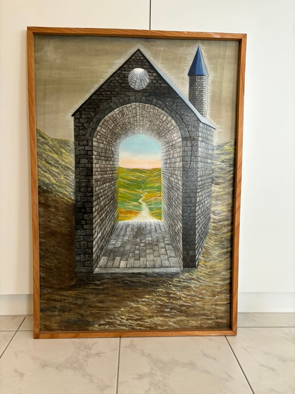 Dipinti: Sylvain Lanci, Kunstharz auf Holzfaser – Usato da Gwatt (Thun) venduto da nae_y6ty