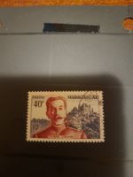 Timbre Madagascar - Colonel Lyautey - 40F RF - Rare!