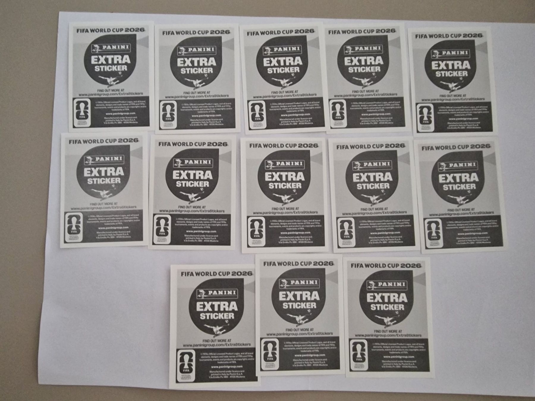 Panini Carte collezionabili: Panini extra Stickers WM 2026 – Nuovo (secondo la descrizione) da Adliswil venduto da vendor123 1