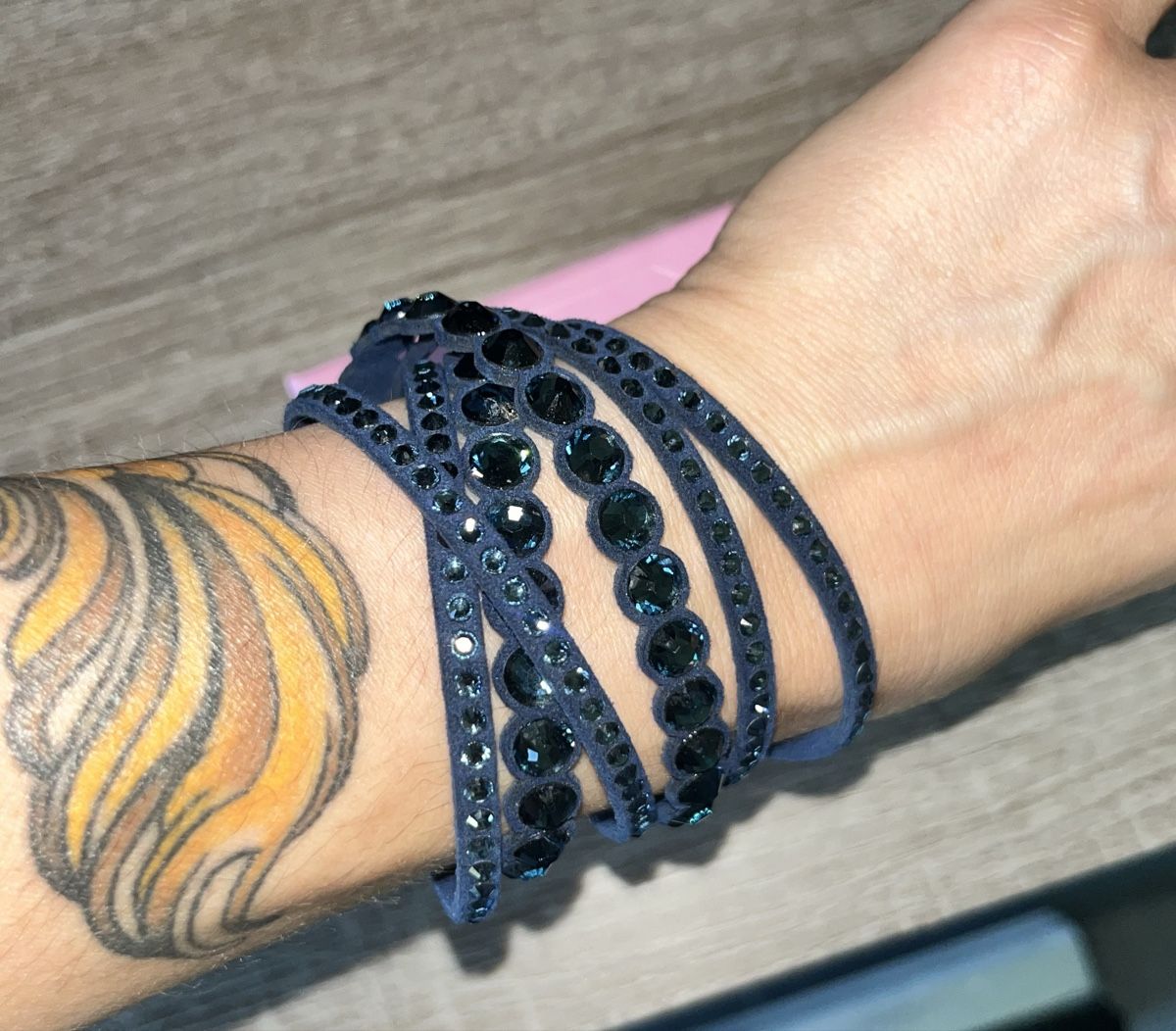 Swarovski Bracelets: Bracciale blu Swarovski  – D'occasion à Pambio-Noranco par val_97q2 4