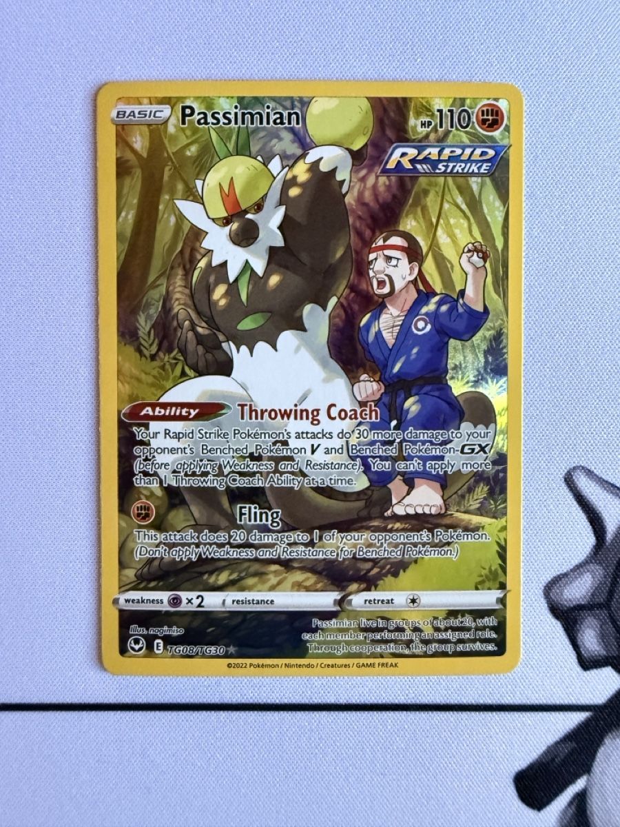 Pokémon Sammelbilder & Trading cards: Pokémon Passimian TG08/TG30  – Neu (gemäss Beschreibung) aus Elsau von mintgreen1