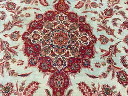 Extragrosser eleganter Keshan Teppich aus Persien 440×315cm