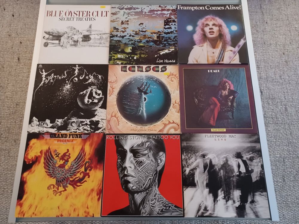 LP Vinyl Sammlung Rock Prog Progrock Classics 60's + 70's | Kaufen Auf ...