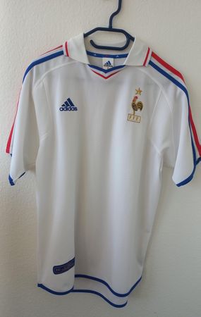 Frankreich -Trikot Jahrgang 2000