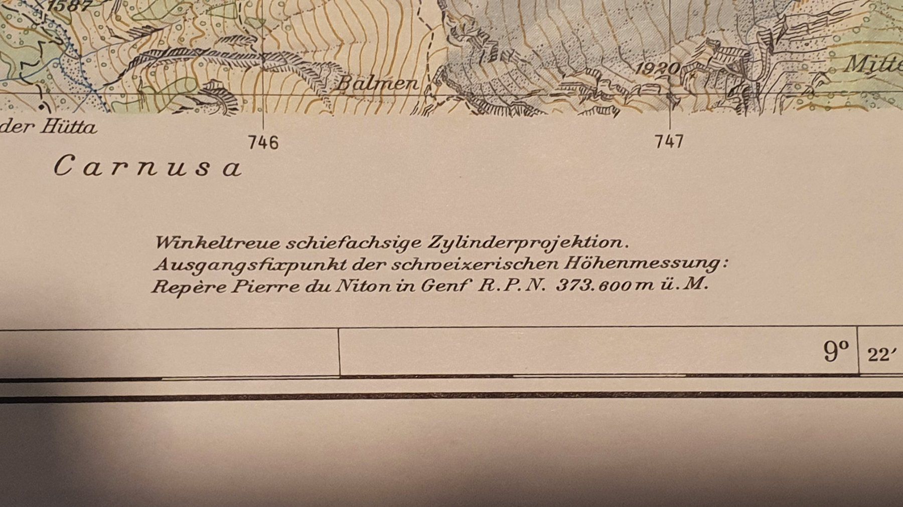 Landkarten & Atlanten: Landeskarte der Schweiz: THUSIS – Gebraucht aus Zürich von Vesco01 2
