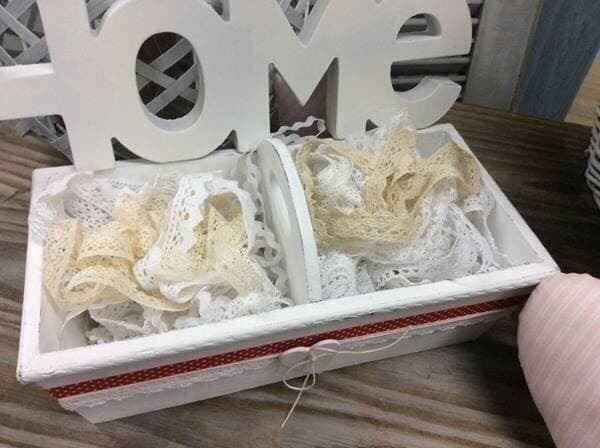 Stoffe: Shabby- 50m verschiedene Spitzen – Neu (gemäss Beschreibung) aus Kesswil von Nicole220870