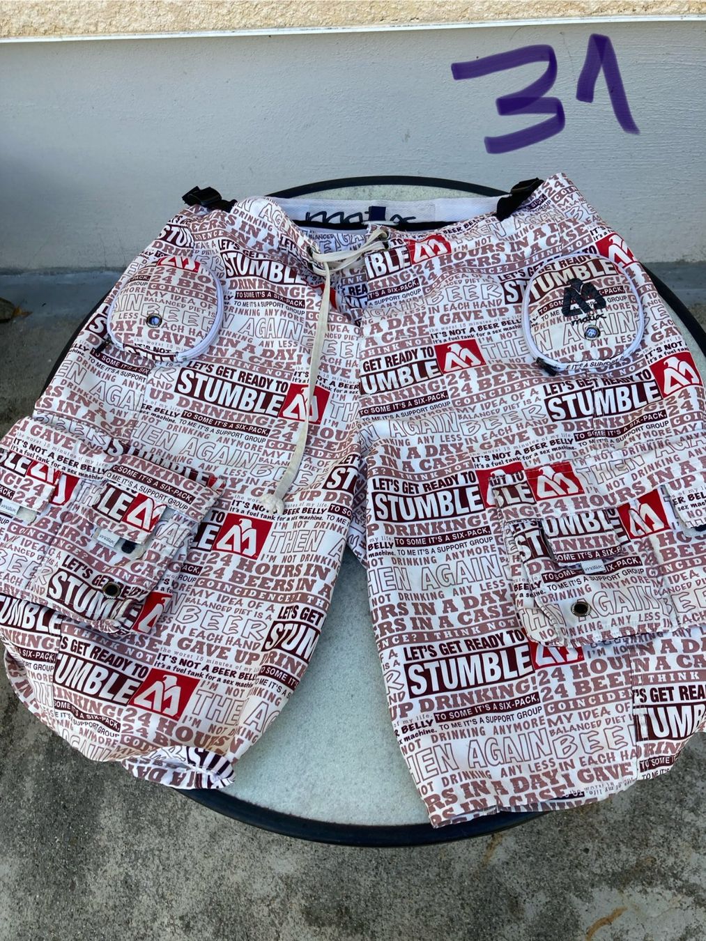 Lots de vêtements: shorts de loisir, taille M et 31 – D'occasion à Villiers par syl_676q 1