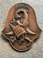 Blaggedde Basel 1925 Kupfer Fasnacht Plakette